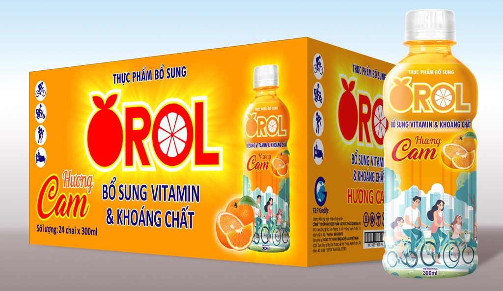 Nước Orol Hương Cam