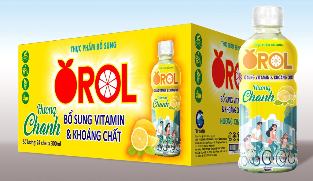 Nước Orol Hương Chanh